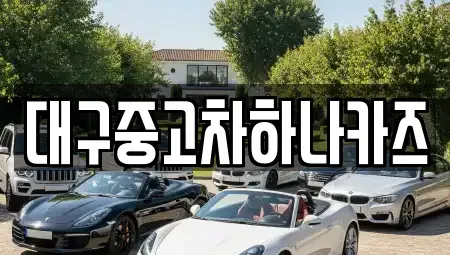대구광역시 수성구 고모동 중고차 전문 대구중고차하나카즈