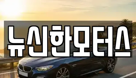 대전 동구 용전동 중고차 전문 뉴신한모터스