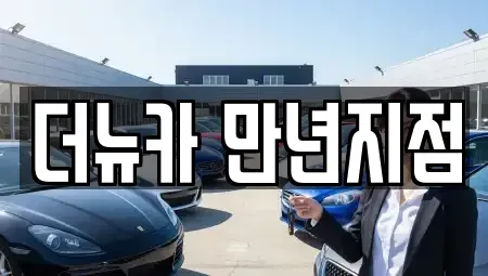 대전 유성구 가정동 단기렌트카 전문 더뉴카 만년지점