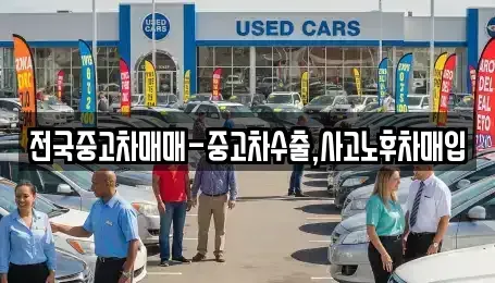 대전 유성구 가정동 중고차 전문 전국중고차매매-중고차수출,사고노후차매입