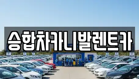 대전 유성구 상대동 렌트카 전문 승합차카니발렌트카