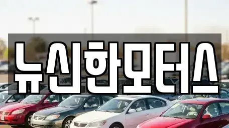 대전 유성구 상대동 중고차 전문 뉴신한모터스