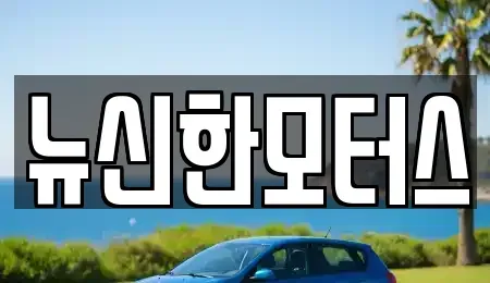 대전광역시 대덕구 갈전동 중고차 전문 뉴신한모터스