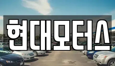 대전광역시 대덕구 미호동 중고차매매 전문 현대모터스