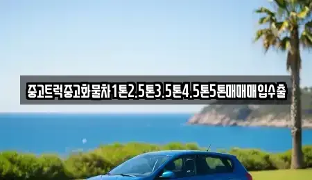 대전광역시 대덕구 미호동 중고차매입 전문 중고트럭중고화물차1톤2.5톤3.5톤4.5톤5톤매매매입수출