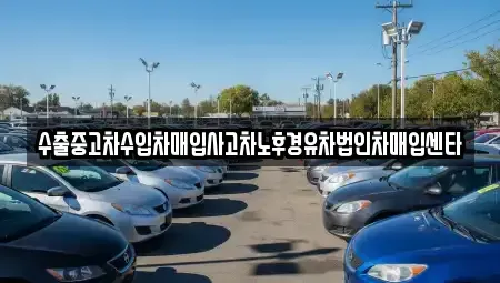 대전광역시 대덕구 부수동 중고차매입 전문 수출중고차수입차매입사고차노후경유차법인차매입센타