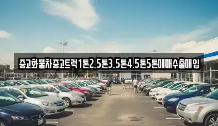 대전광역시 대덕구 부수동 중고차매입 전문 중고화물차중고트럭1톤2.5톤3.5톤4.5톤5톤매매수출매입