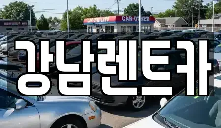 대전광역시 동구 가오동 렌트카 전문 강남렌트카