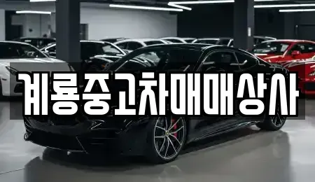 대전광역시 동구 대별동 중고차 전문 계룡중고차매매상사