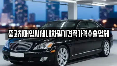 대전광역시 유성구 용계동 중고차매입 전문 중고차매입시세내차팔기견적가격수출업체