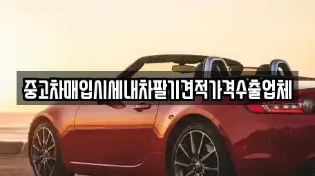 대전광역시 유성구 하기동 중고차매입 전문 중고차매입시세내차팔기견적가격수출업체