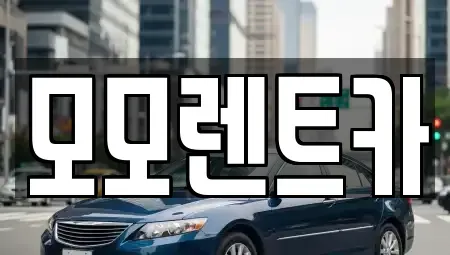부산 기장군 철마면 렌트카 전문 모모렌트카