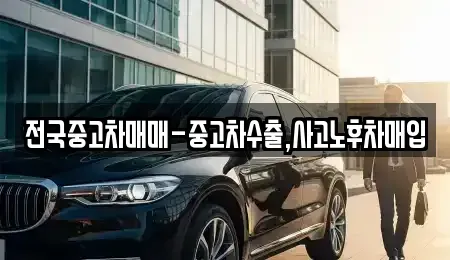 부산 사하구 감천동 중고차매입 전문 전국중고차매매-중고차수출,사고노후차매입