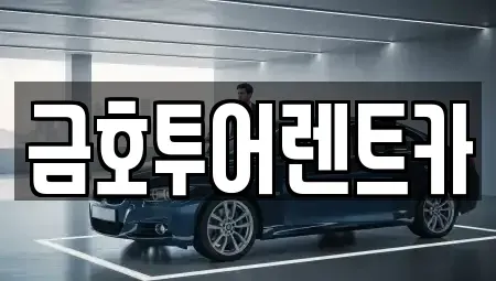 부산 사하구 하단동 장기렌트카 전문 금호투어렌트카