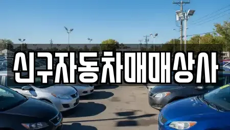 부산 서구 토성동4가 중고차 전문 신구자동차매매상사