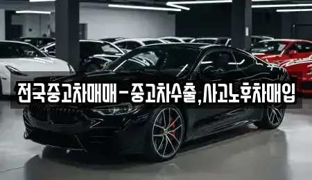 부산 서구 토성동4가 중고차 전문 전국중고차매매-중고차수출,사고노후차매입