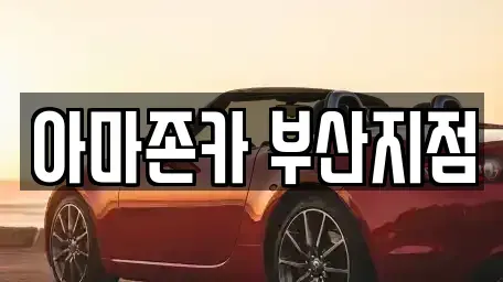부산 수영구 망미동 장기렌트카 전문 아마존카 부산지점