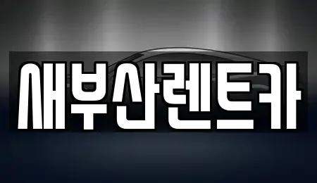 부산 중구 렌트카 전문 새부산렌트카