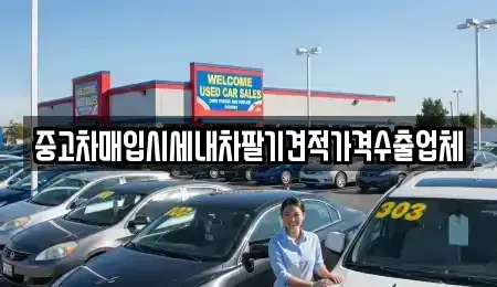 부산광역시 부산진구 범전동 중고차매입 전문 중고차매입시세내차팔기견적가격수출업체