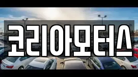 부산광역시 사상구 괘법동 중고차매매 전문 코리아모터스