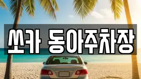 부산광역시 서구 토성동2가 렌트카 전문 쏘카 동아주차장