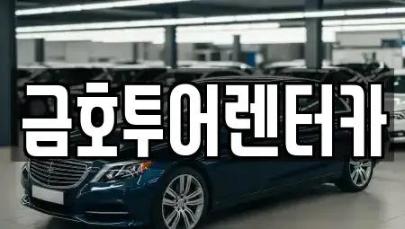 부산광역시 영도구 동삼동 렌트카 전문 금호투어렌터카