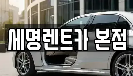 부산광역시 중구 광복동1가 렌트카 전문 세명렌트카 본점