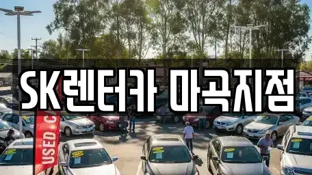 서울 강서구 공항동 장기렌트카 전문 SK렌터카 마곡지점