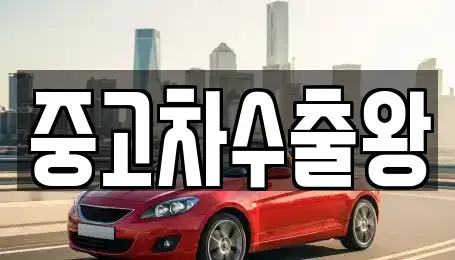 서울 강서구 오곡동 중고차매매 전문 중고차수출왕