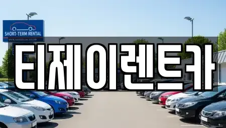 서울 마포구 토정동 렌트카 전문 티제이렌트카