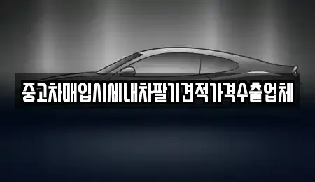 서울 서초구 방배동 중고차매입 전문 중고차매입시세내차팔기견적가격수출업체