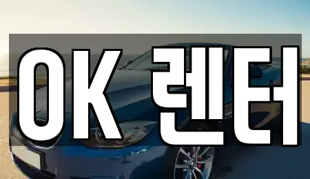 서울 성북구 안암동3가 렌트카 전문 OK 렌터