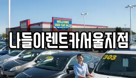 서울 성북구 안암동3가 렌트카 전문 나들이렌트카서울지점