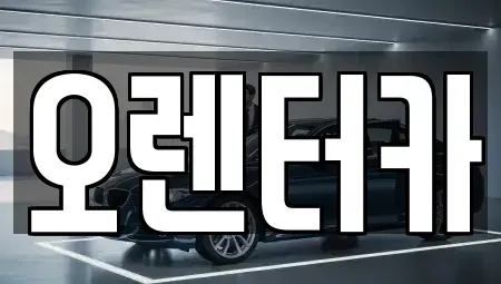서울 성북구 안암동3가 렌트카 전문 오렌터카