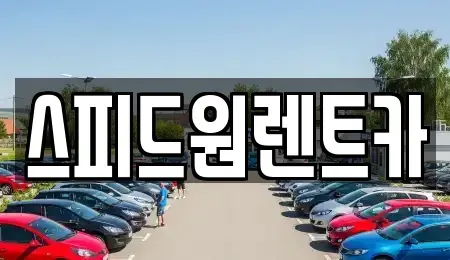 서울 송파구 삼전동 렌트카 전문 스피드원렌트카