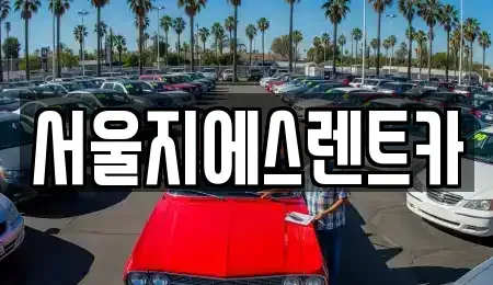 서울 은평구 대조동 렌트카 전문 서울지에스렌트카