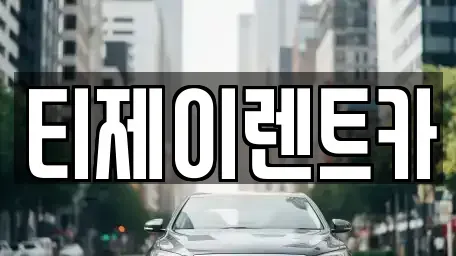 서울 종로구 교남동 렌트카 전문 티제이렌트카