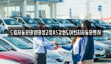 서울 종로구 수송동 중고차 전문 드림자동문태양태성고장AS강화도어힌지자동문센서