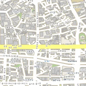 서울 종로구 종로2가 렌트카 쏘카 종로타워 위치