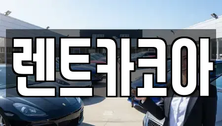 서울 중구 광희동1가 렌트카 전문 렌트카코아