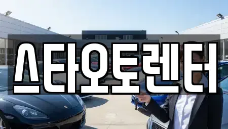 서울 중구 광희동1가 렌트카 전문 스타오토렌터