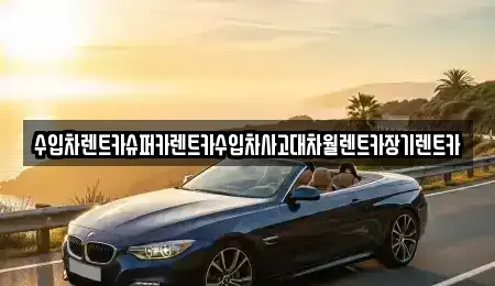 서울 중구 명동2가 장기렌트카 전문 수입차렌트카슈퍼카렌트카수입차사고대차월렌트카장기렌트카