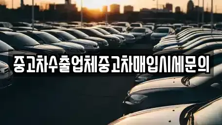 서울특별시 금천구 독산동 중고차매입 전문 중고차수출업체중고차매입시세문의