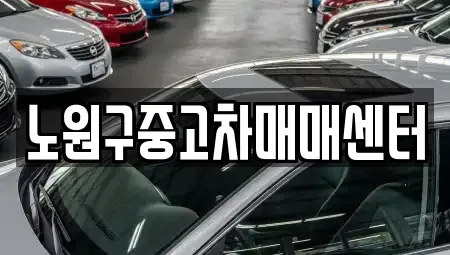 서울특별시 노원구 상계동 중고차 전문 노원구중고차매매센터