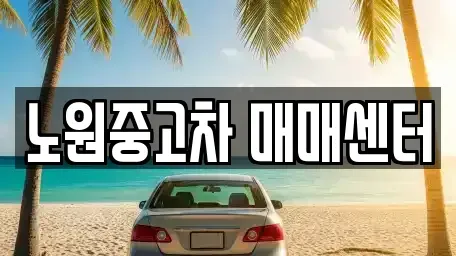 서울특별시 노원구 상계동 중고차매매 전문 노원중고차 매매센터