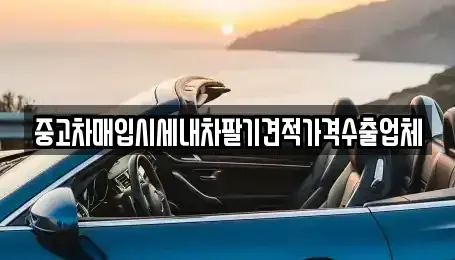 서울특별시 노원구 상계동 중고차매입 전문 중고차매입시세내차팔기견적가격수출업체