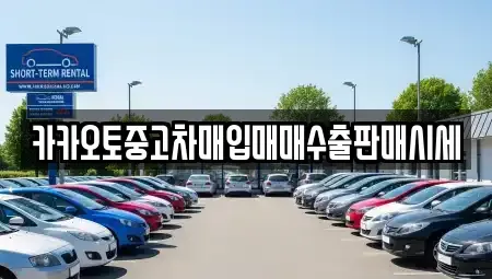 서울특별시 마포구 당인동 중고차매입 전문 카카오토중고차매입매매수출판매시세