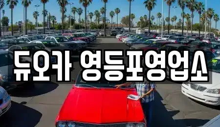 서울특별시 영등포구 문래동3가 렌트카 전문 듀오카 영등포영업소