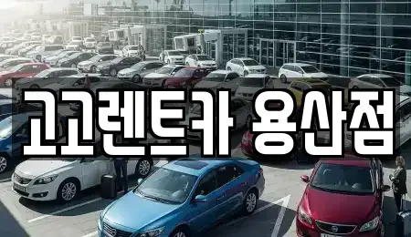 서울특별시 용산구 문배동 렌트카 전문 고고렌트카 용산점