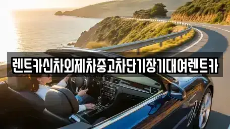 서울특별시 용산구 이촌동 장기렌트카 전문 렌트카신차외제차중고차단기장기대여렌트카